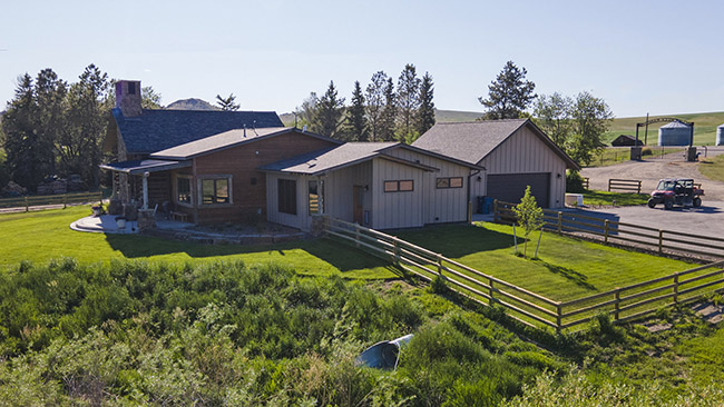Montana Custom Built Home Elk Creek Ranch